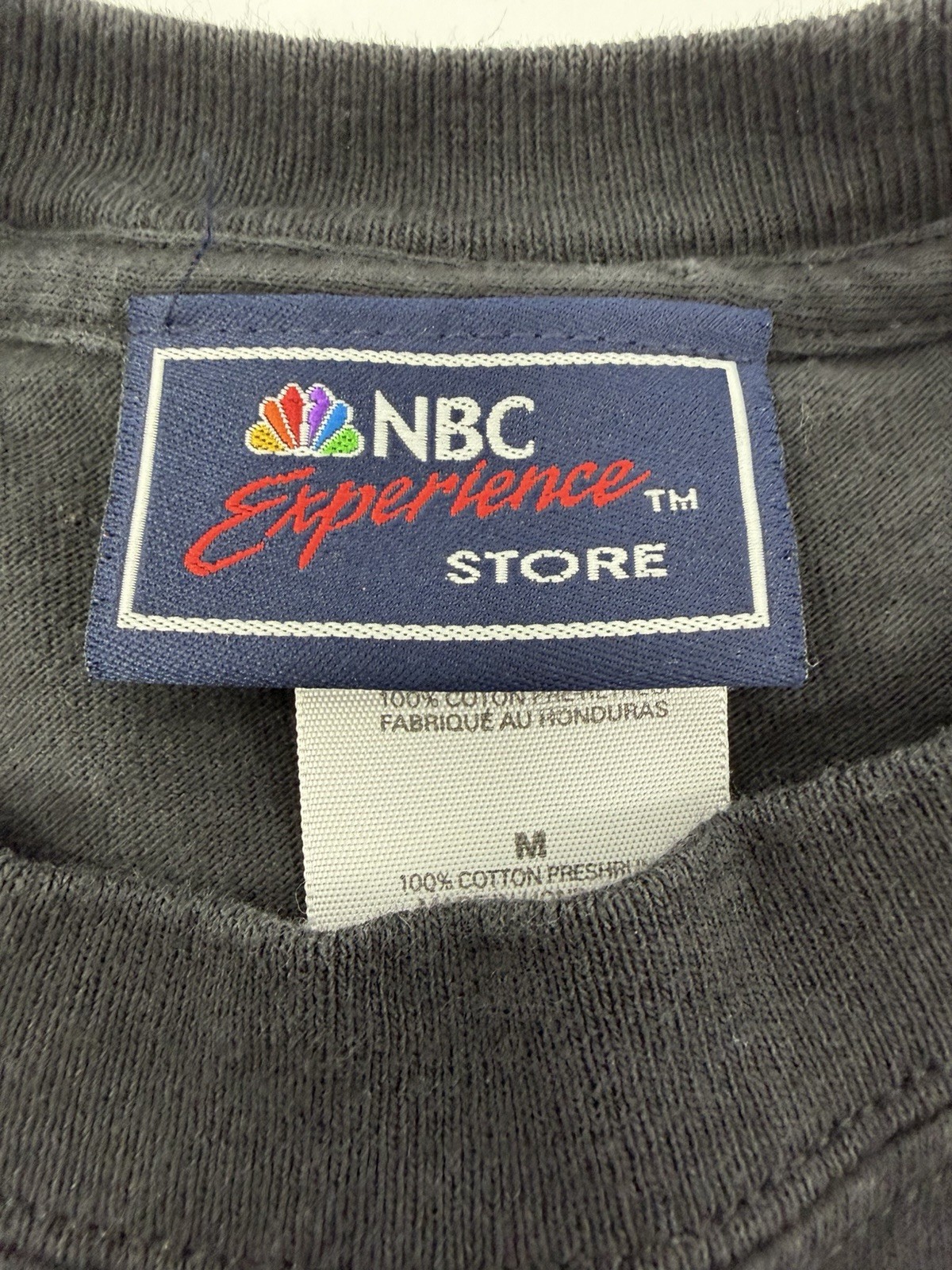 Vintage 90s 00s Will & Grace TV Promo T-Shirt Size Medium NBC Experience Store gallery