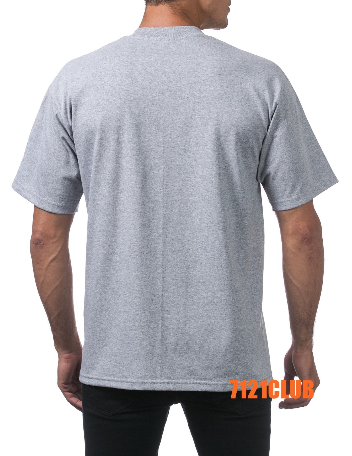 6 PACK PRO CLUB MEN'S T SHIRTS PROCLUB HEAVYWEIGHT SHORT SLEEVE BIG & TALL S-7XL gallery