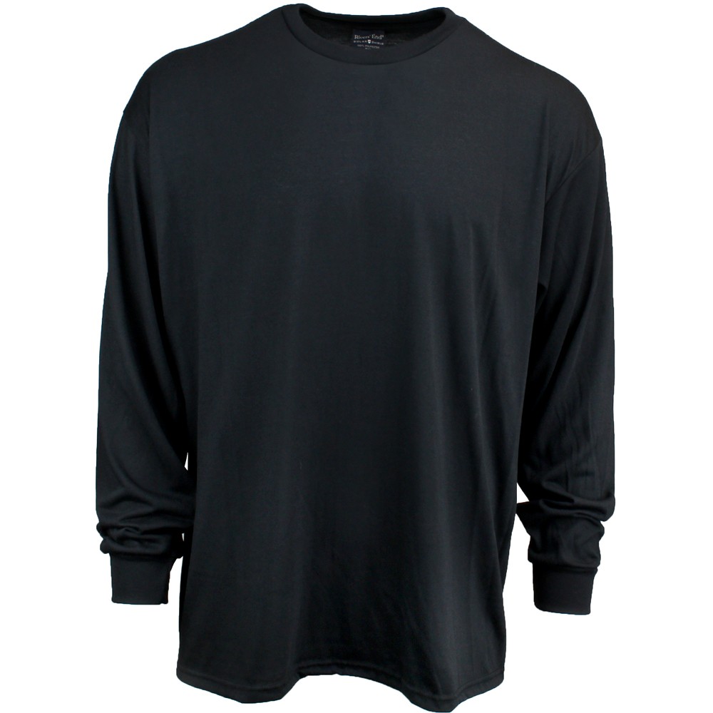 River's End Upf 30+ Crew Neck Long Sleeve Athletic T-Shirt Mens Size S Casual T gallery