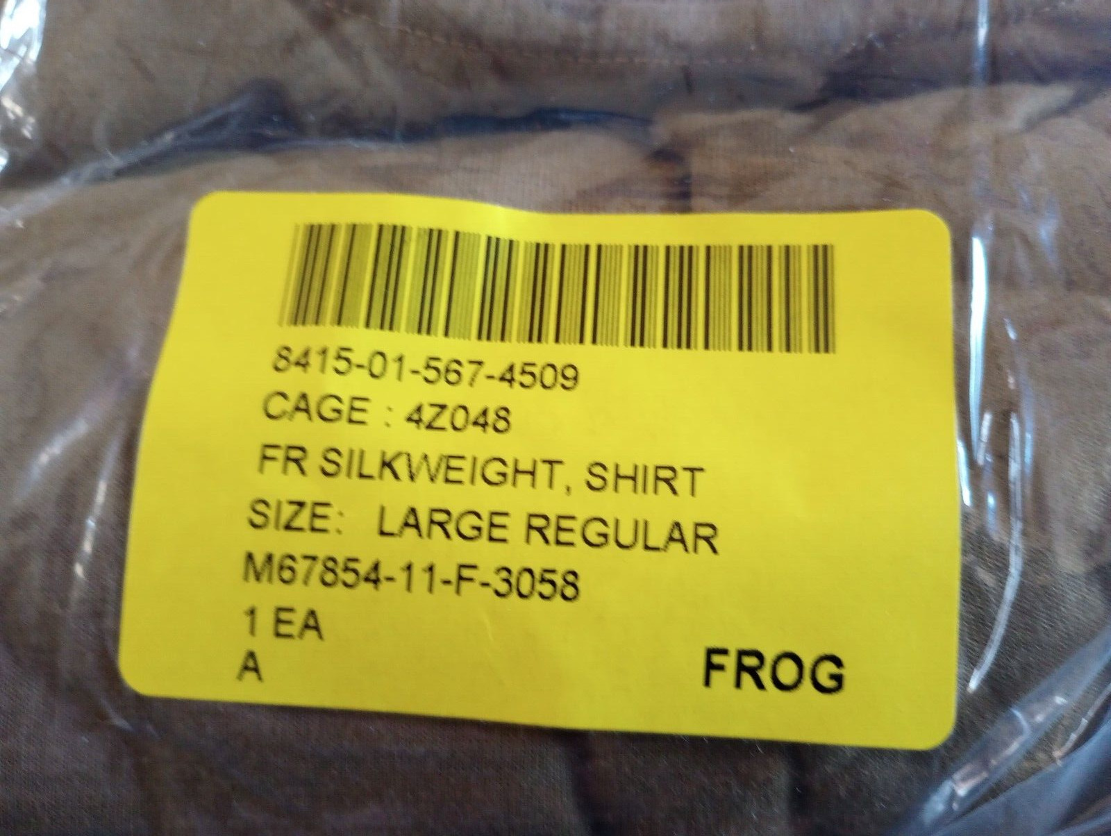 MILITARY ISSUE MARINE CORPS FROG COMBAT SHIRT BASE LAYER XGO PECKHAM NEW LARGE gallery