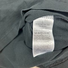 Banana Republic Authentic 100% Supima Cotton T-Shirt Black Large Crew Neck Blank