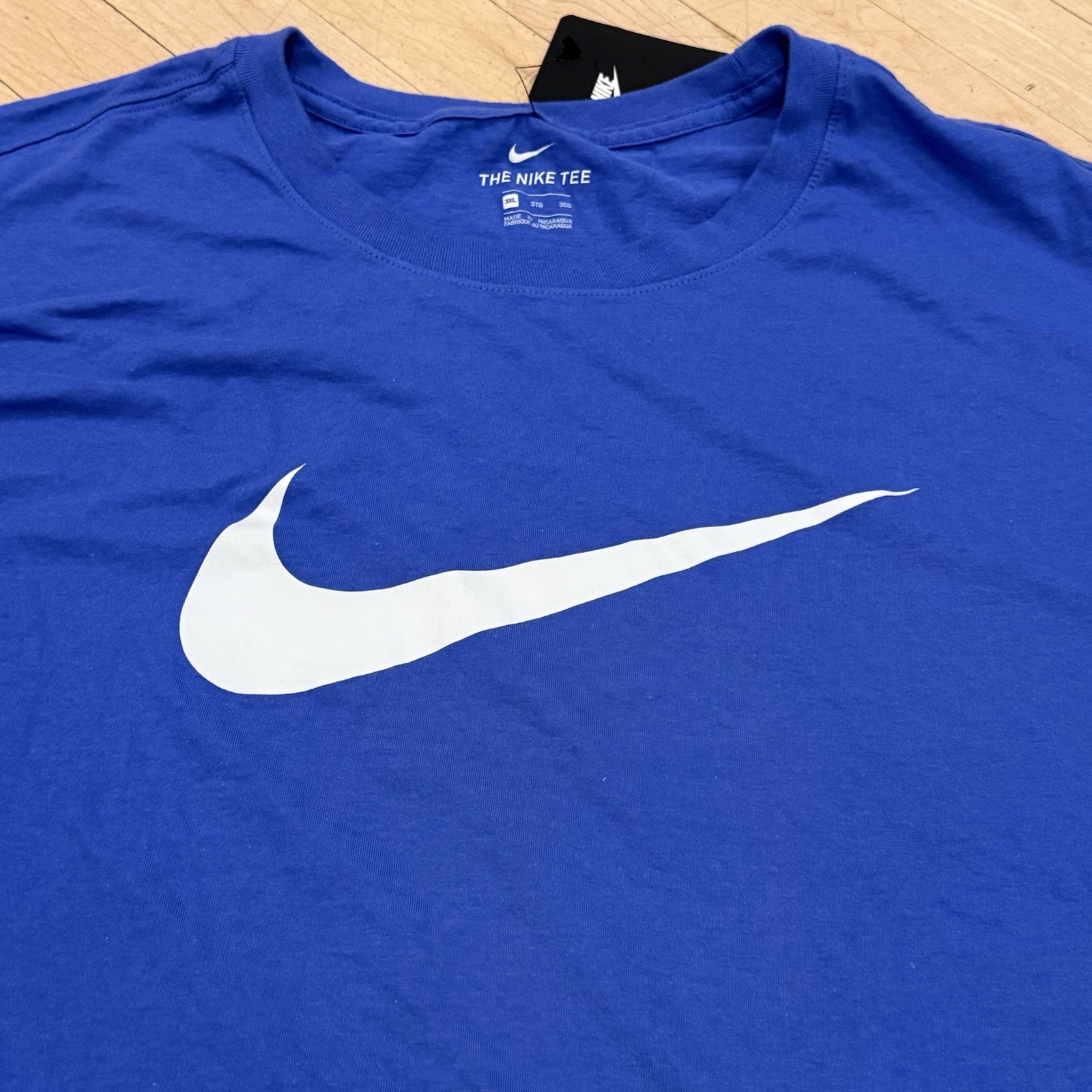 NIKE Sportswear Teal Blue Mens Short Sleeve T Shirt BV1997-461 Size 3XL NEW gallery