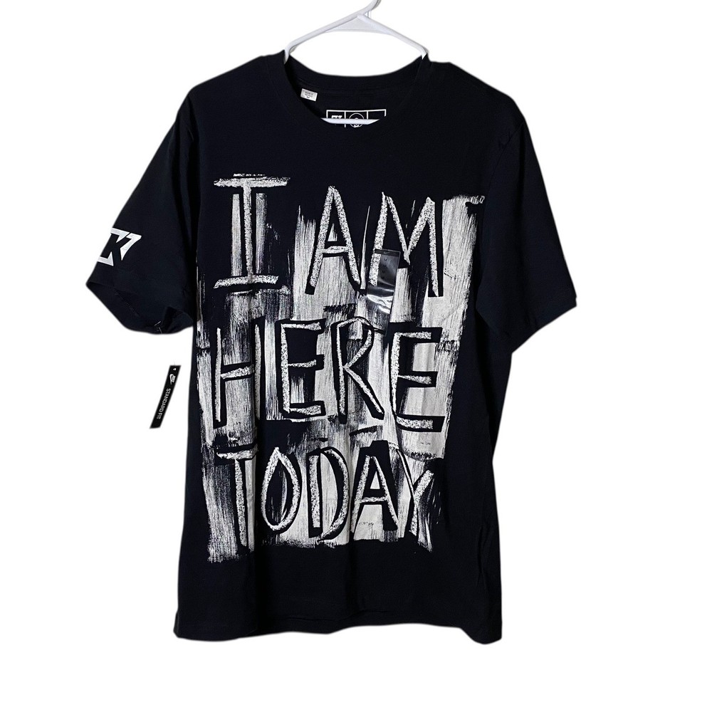 Nike True to 7 Colin Kaepernick Here Today Mens T Shirt Black Size M Deadstock