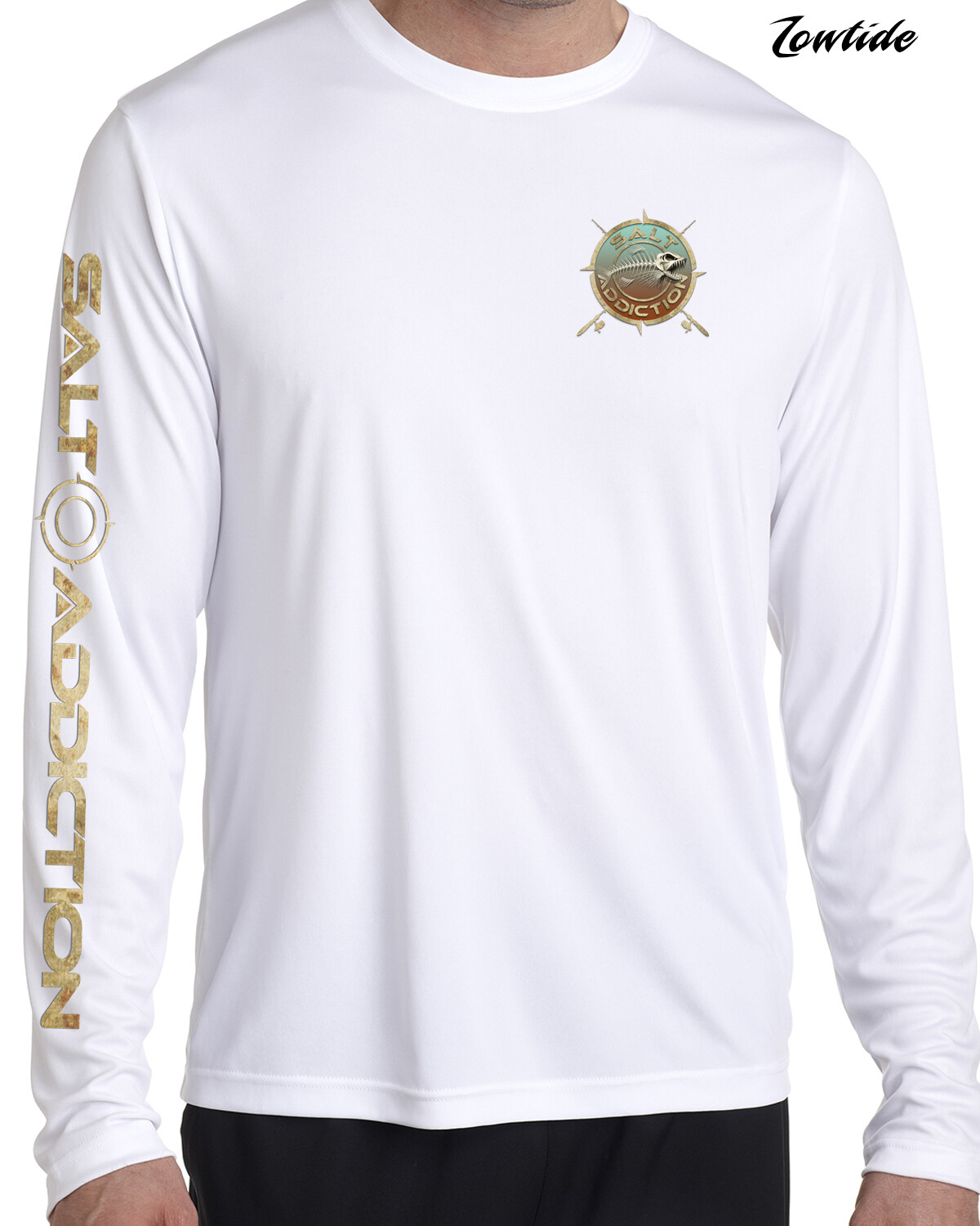 Performance fishing t shirt Salt Addiction long sleeve apparel saltwater uv 50+ gallery