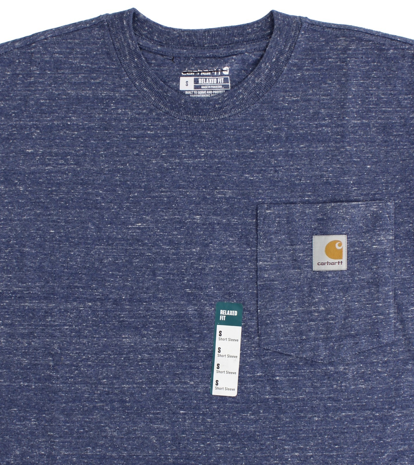 Carhartt Men's Big & Tall T-Shirt, Relaxed Fit Short Sleeve Pocket Tee gallery