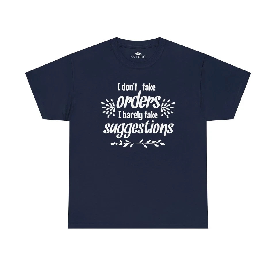 Unisex Funny Text T-Shirt | Classic Fit Humour Print Round Neck Casual & Comfy gallery