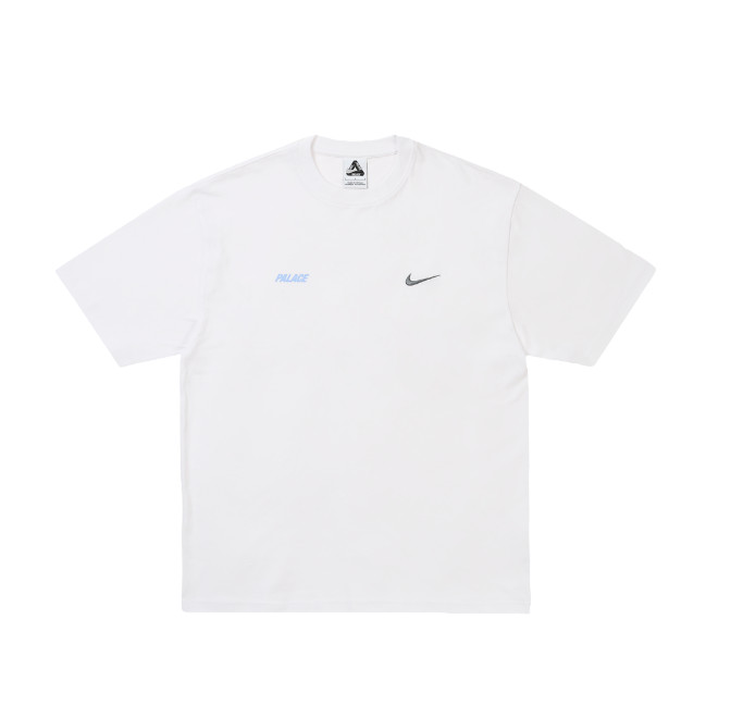 Nike Palace x Font Swoosh T Shirt Men White 26SS gallery