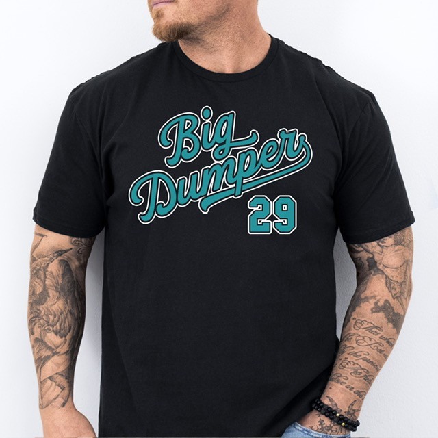 BIG DUMPER 29, Seattle Baseball themed Pre-Shrunk Ring Spun Cotton T-Shirt gallery