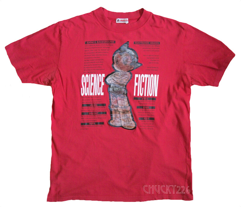 Astro Boy 鉄腕アトム Mighty Atom 90’s Vintage 3D Holograph T-shirt Tezuka Pro Japan