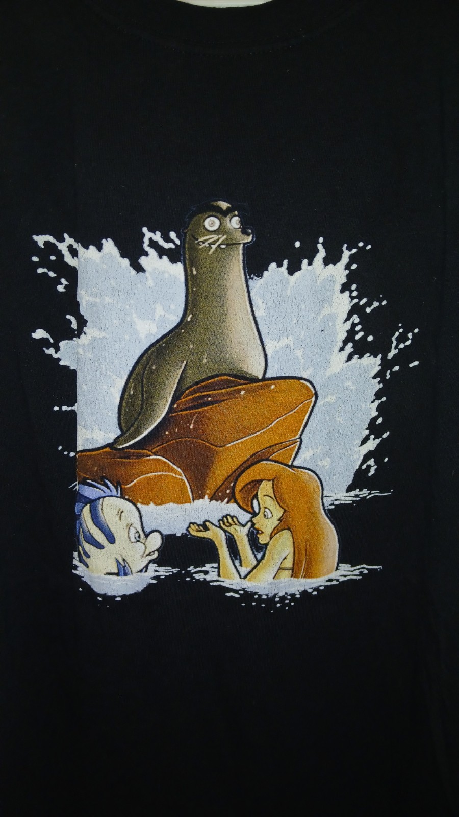 Graphic Tees With Ariel And Gerald On The Rock. gallery