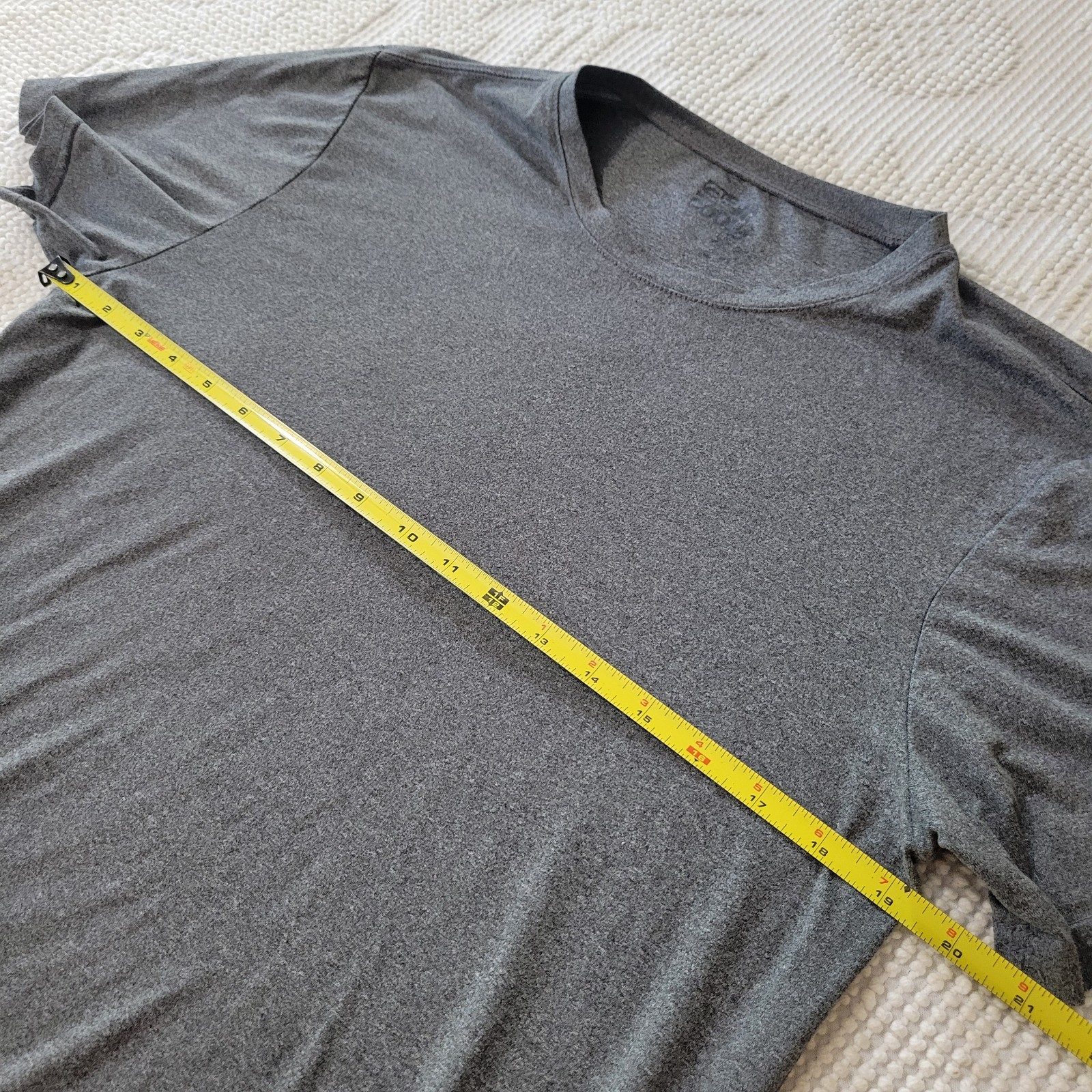 32 Degrees Cool T-Shirt Men's Gray Athletic Solid Active Short Sleeve size M gallery