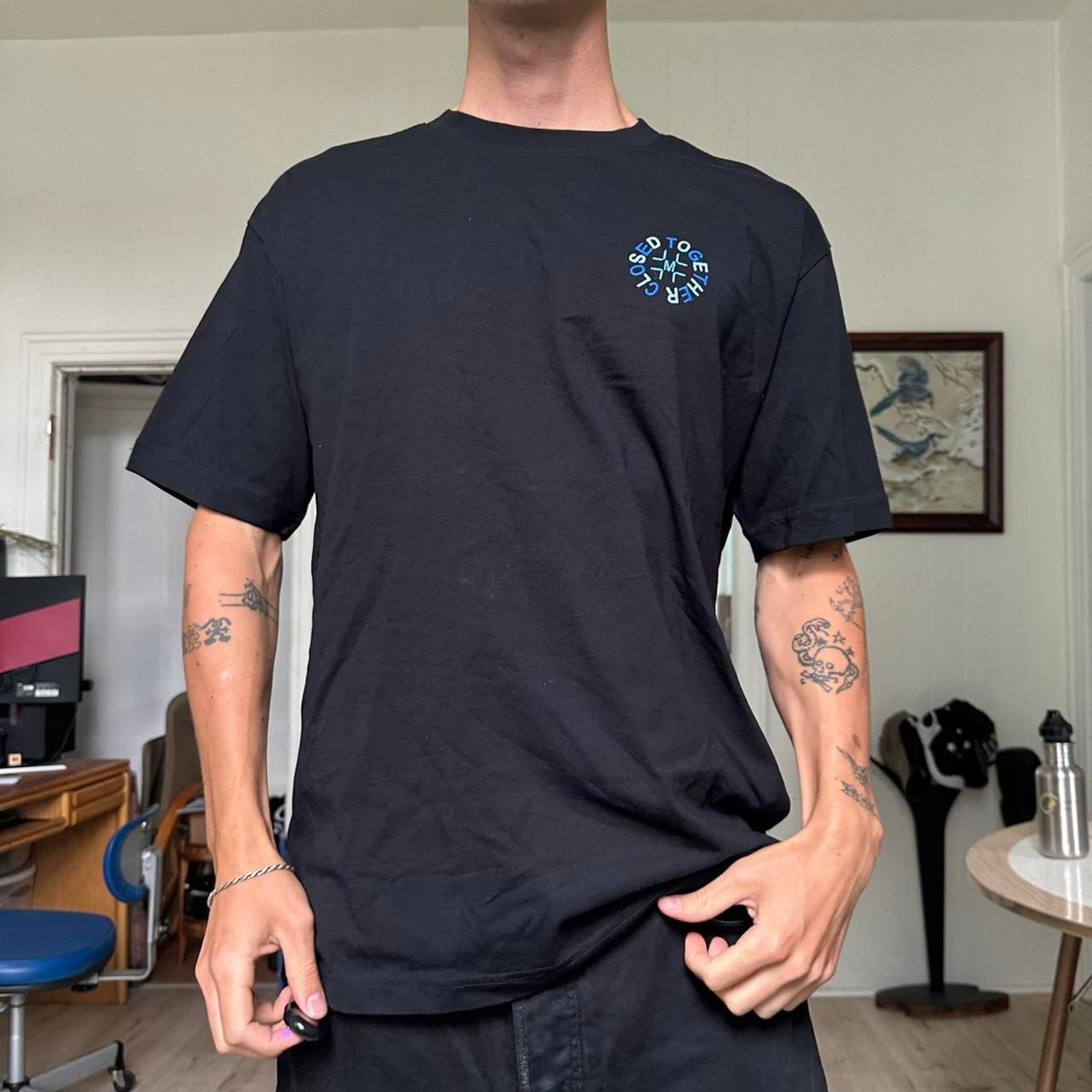 Rare 2022 Closed x Millinsky Embroidered Designer Tee Shirt gallery