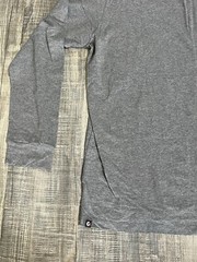 Ethika Pros Visions Men’s Long Sleeve Gray Basketball Shirt Size XL