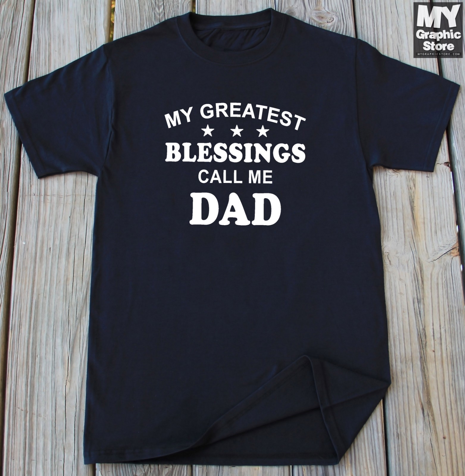 Dad T-shirt Fathers Day Christmas Birthday Thanksgiving Gifts For Dad New Dad