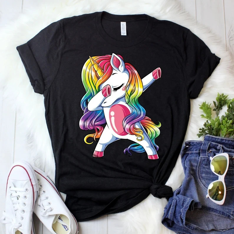 Dabbing Unicorn Shirt / Rainbow Unicorn / Unicorn Gifts / Unicorns / Dab Dance