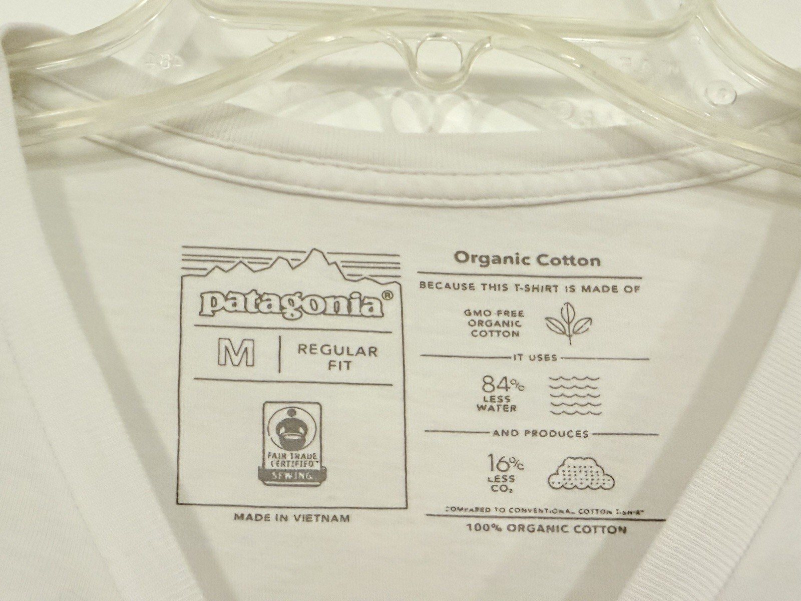 Lot 2 Patagonia Men's Shirt Size Medium Capilene Cool P-6 Logo Organic T-Shirt gallery