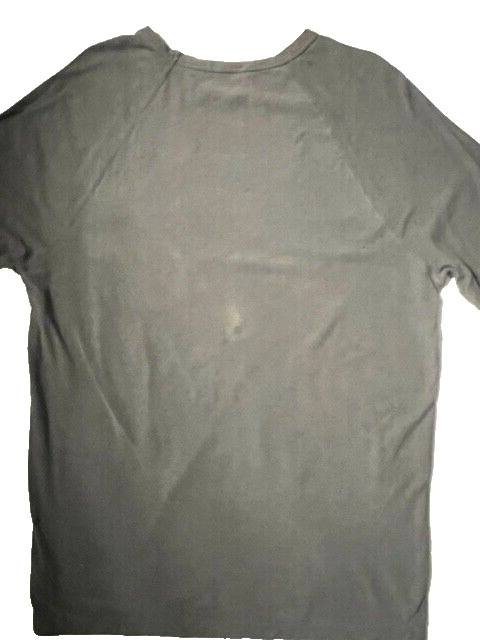 JAMES PERSE Standard Mens Charcoal Grey Cotton L/S Tee T-shirt sz 3 L Made USA gallery