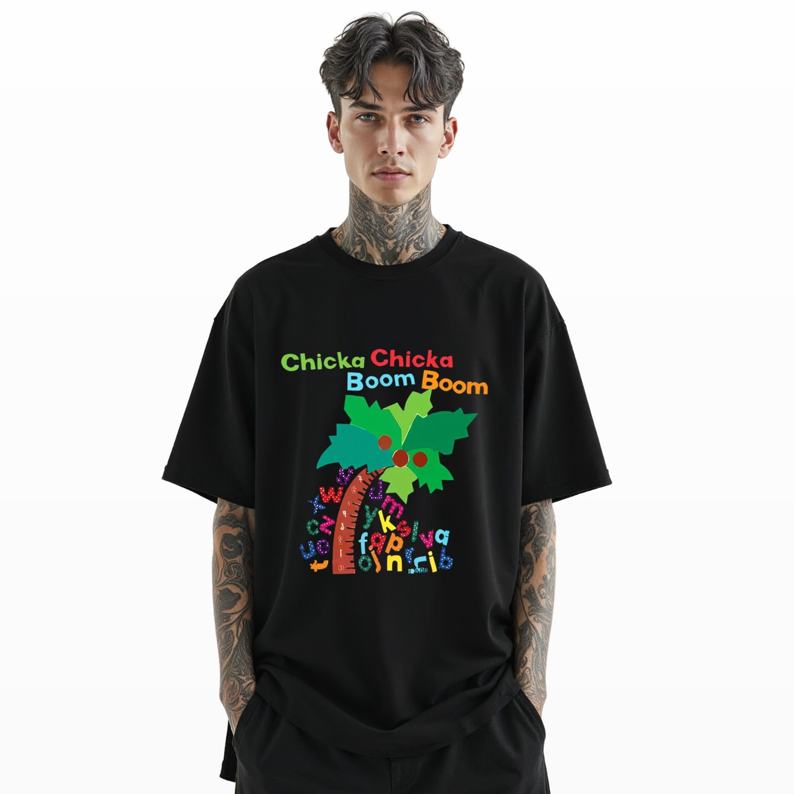 Chicka Chicka Boom Boom T-Shirt – Cute Alphabet Tree Shirt A470 gallery