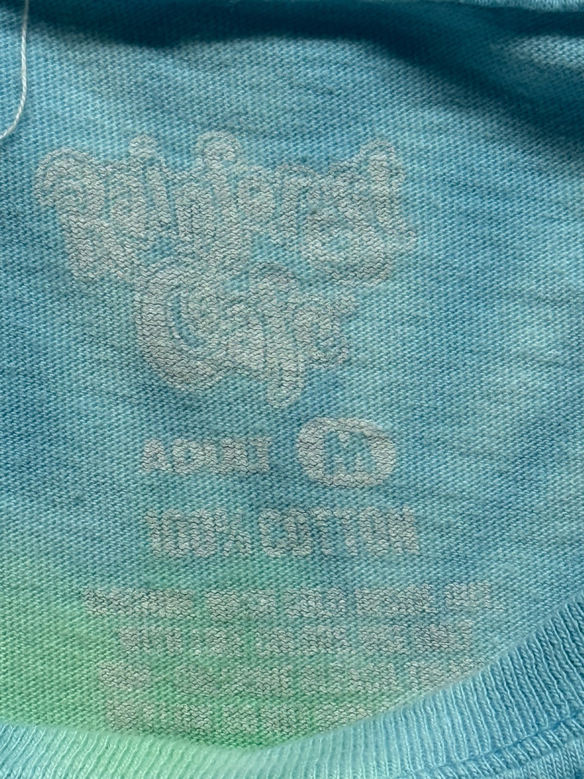 Rainforest Cafe Shirt Mens Medium Multicolor Tie Dye Peace Love Niagara Falls gallery
