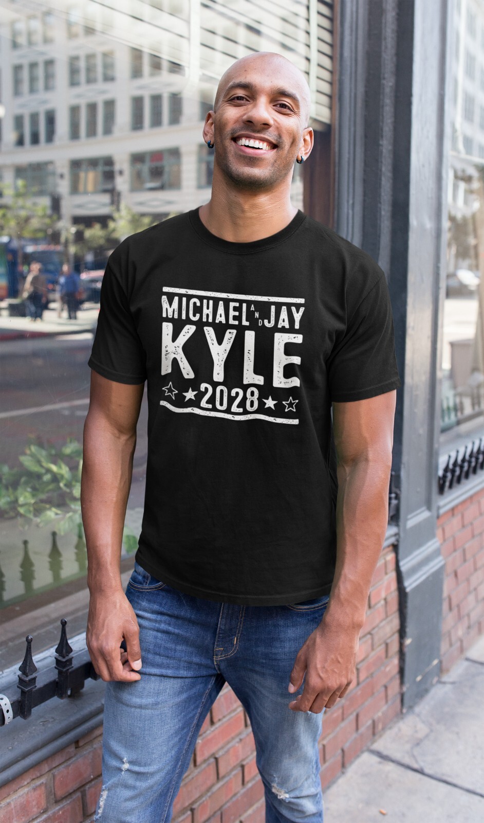 Michael Jay Kyle 2028 Election funny 2000s tv show humor Xs-5x Unisex Tshirt gallery