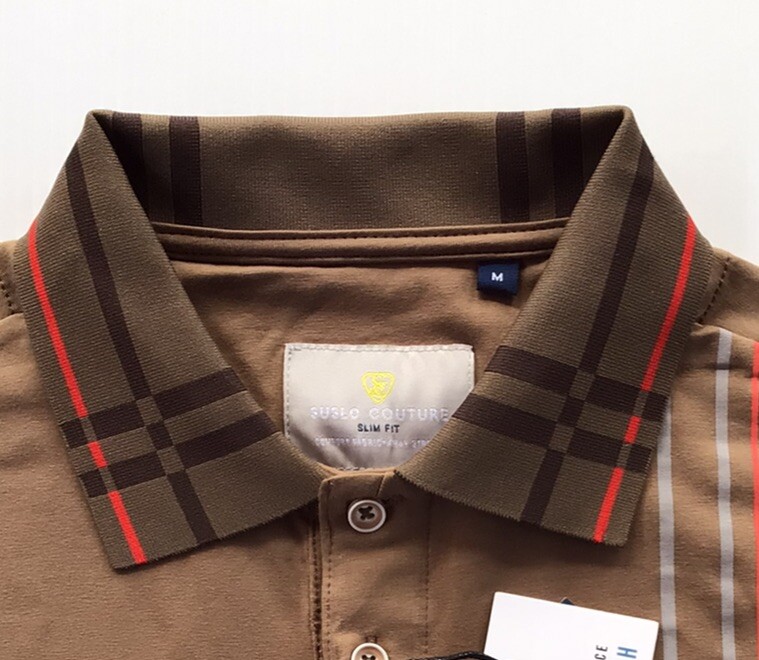 Men's Luxurious Polo Shirt,Italian Style,Stretch M to 4XL….A8.A gallery