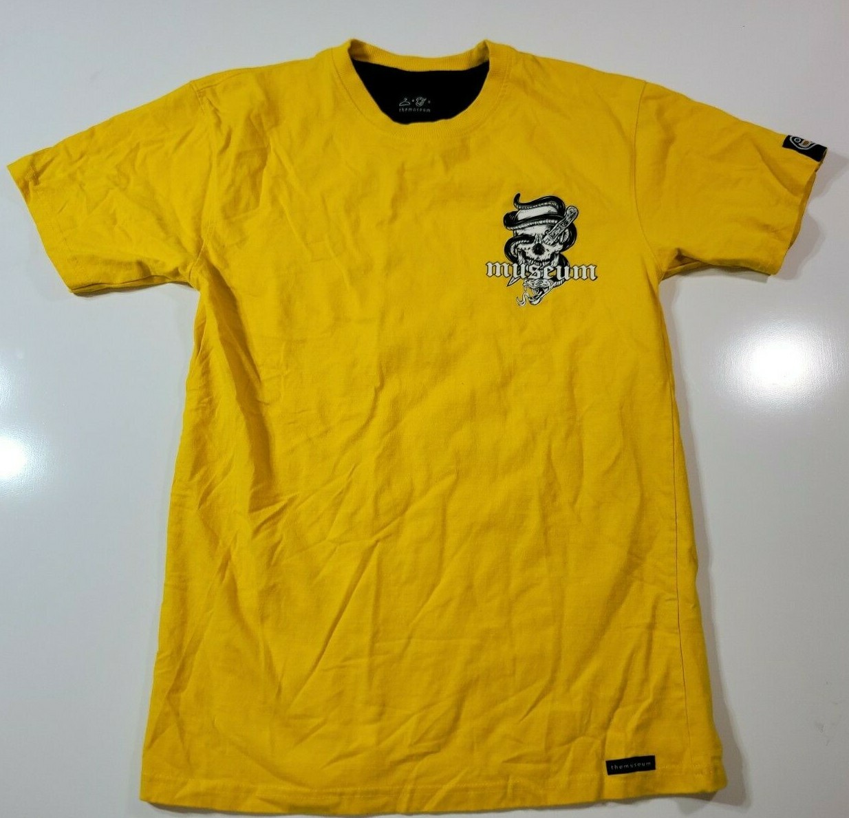 The Museum - Urban Black Owned Skull Snake Dagger Shirt Men's Sz. Small gallery