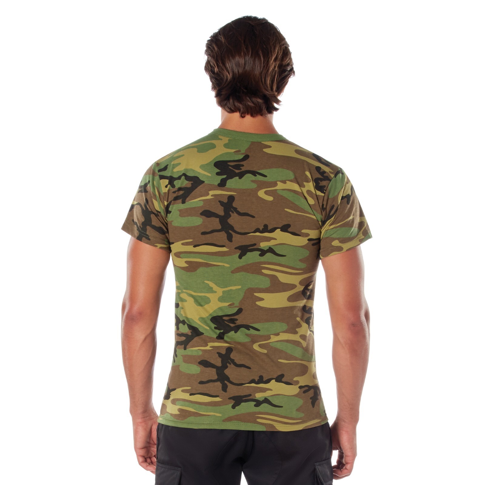 Men's Rothco Heavyweight Short Sleeve Military Camo T-Shirt gallery
