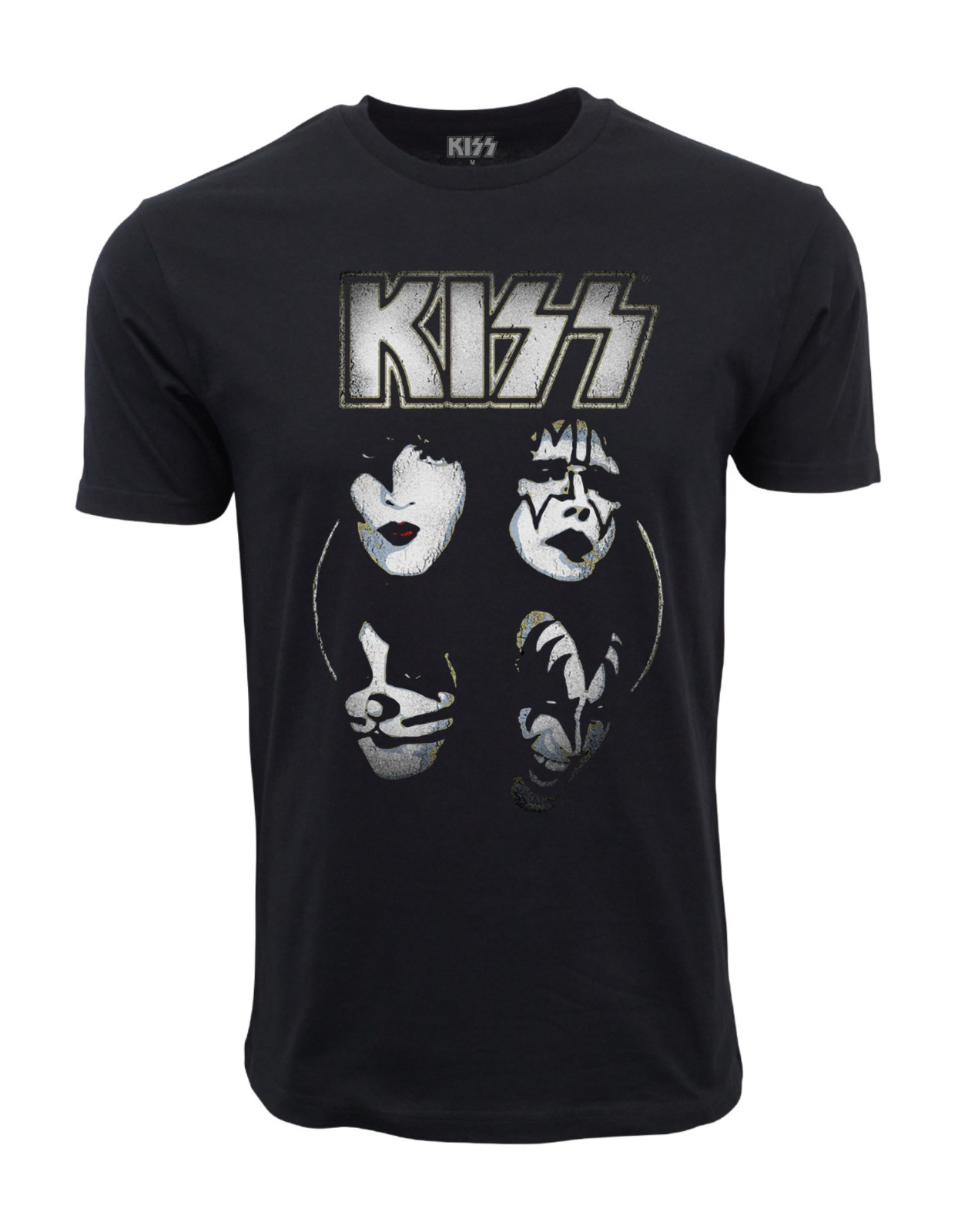 KISS SHADOWED FACES GRAPHIC TEE T SHIRT gallery