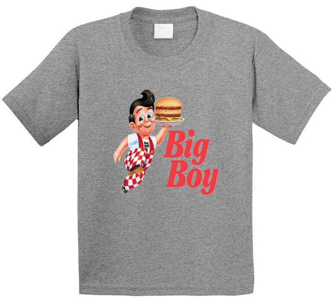 Big Boy Burgers Restaurant Chain Food T Shirt gallery