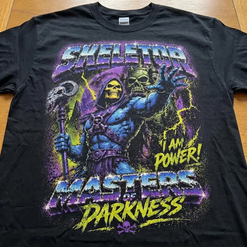 Skeletor Masters of the Universe TShirt | Vintage Villain Graphic Shirt