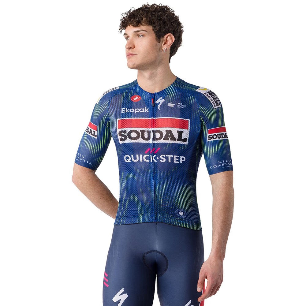 Castelli Soudal/Quick Step Climber’s A/C SS Jersey – Men’s