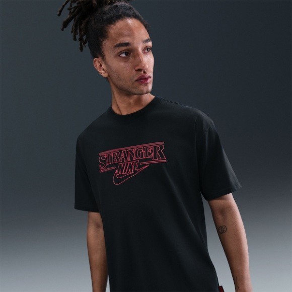 Nike X Stranger Things Tee - Black / IB8056-010 / T-Shirts Expedited Shipping gallery