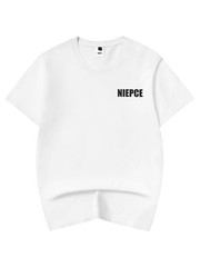 Niepce Samurai Swordart Cat Graphic Tee Japanese Streetwear Crewneck T-Shirt