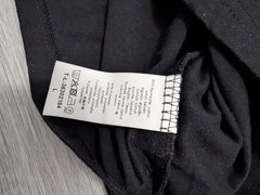 Lufthansa Porsche Design Mens Special Edition Van Laack Henley Shirt Black Large
