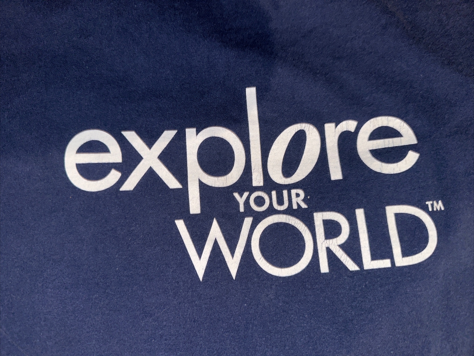 Vintage 90s Discovery Channel Tee T Shirt XL Explore Your World TV Movie Promo gallery
