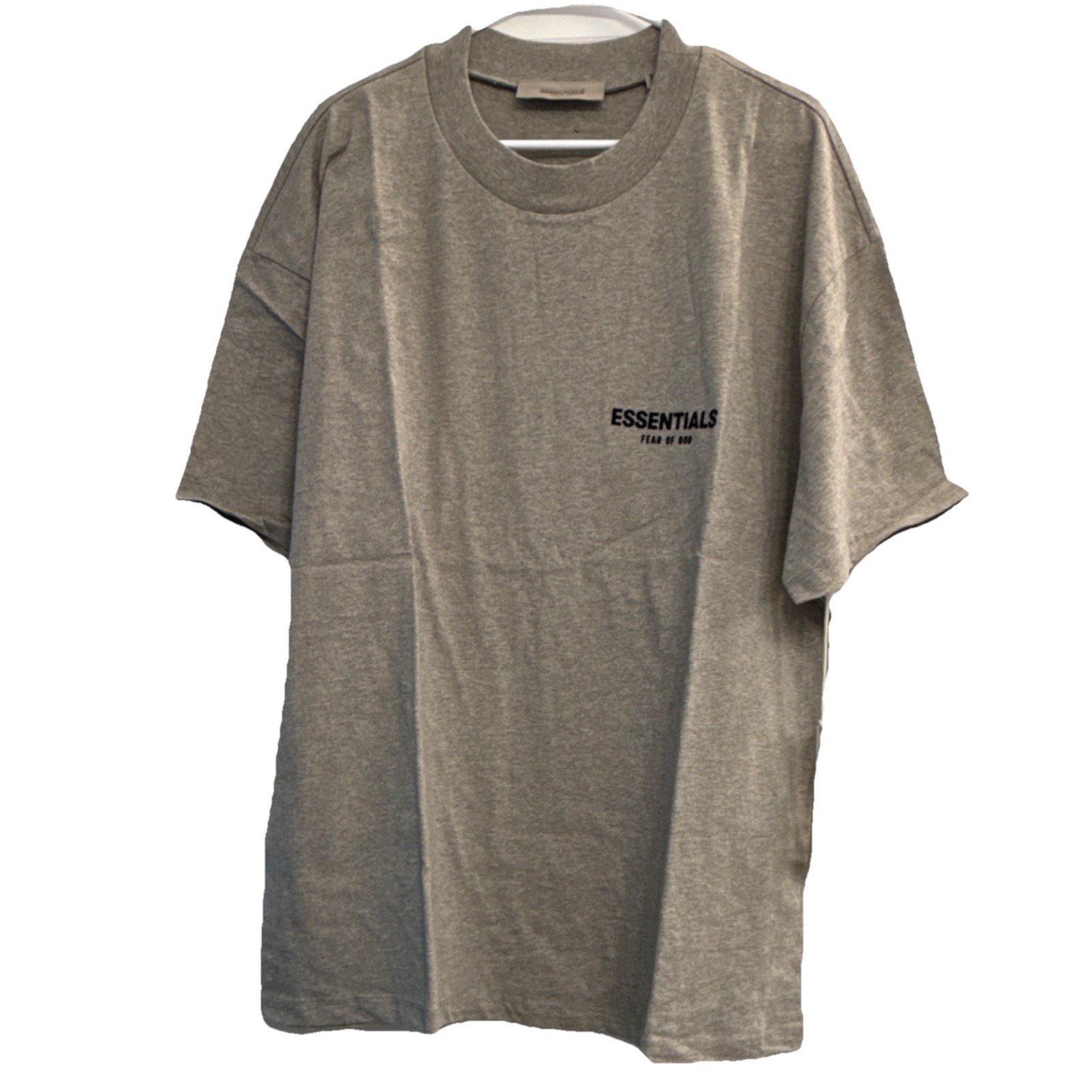 Essentials Fear of God ESSENTIALS Dark Oatmeal Logo Tee Crewneck XL NWT gallery