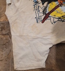 Vintage Levi’s Strauss & Co Graphic Tee 1980’s Condor Playing Guitar RARE Size M