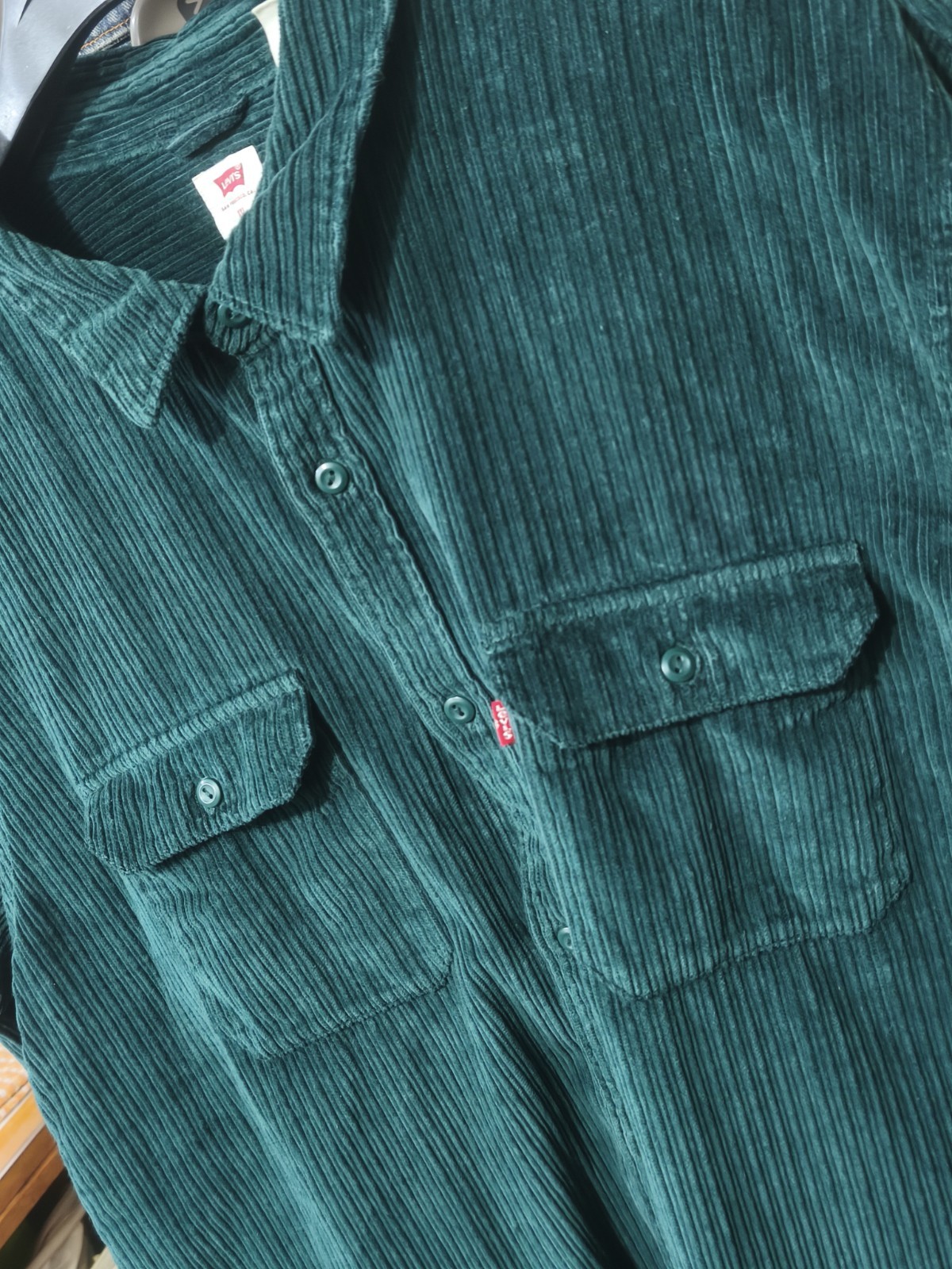 Levi’s Jackson Green Plaid Shirt XXL - Relaxed Fit - Classic Western Style gallery