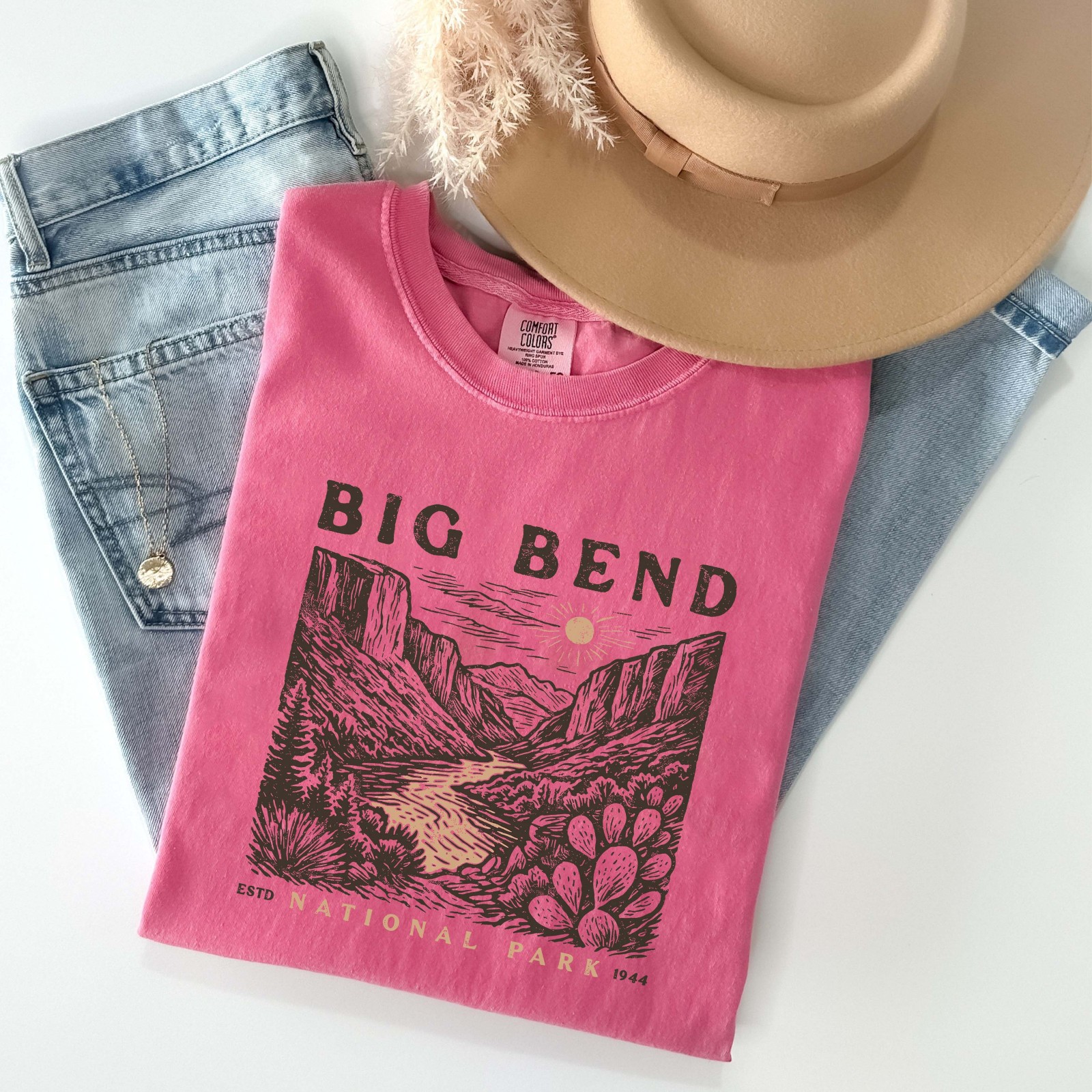 Big Bend National Park Comfort Tee Mens Texas Outdoor Hiking gallery