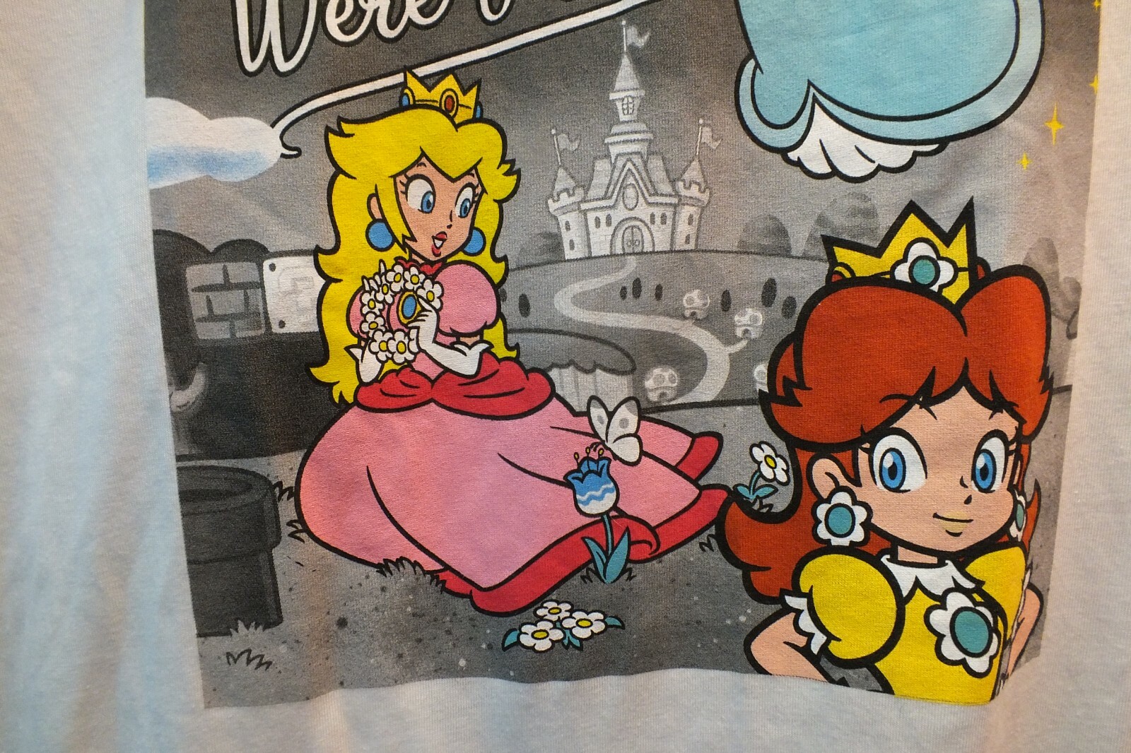 Licensed SUPER MARIO 2020 Ladies XXXL Princess T-Shirt Poly/Cotton 80/20 blend gallery