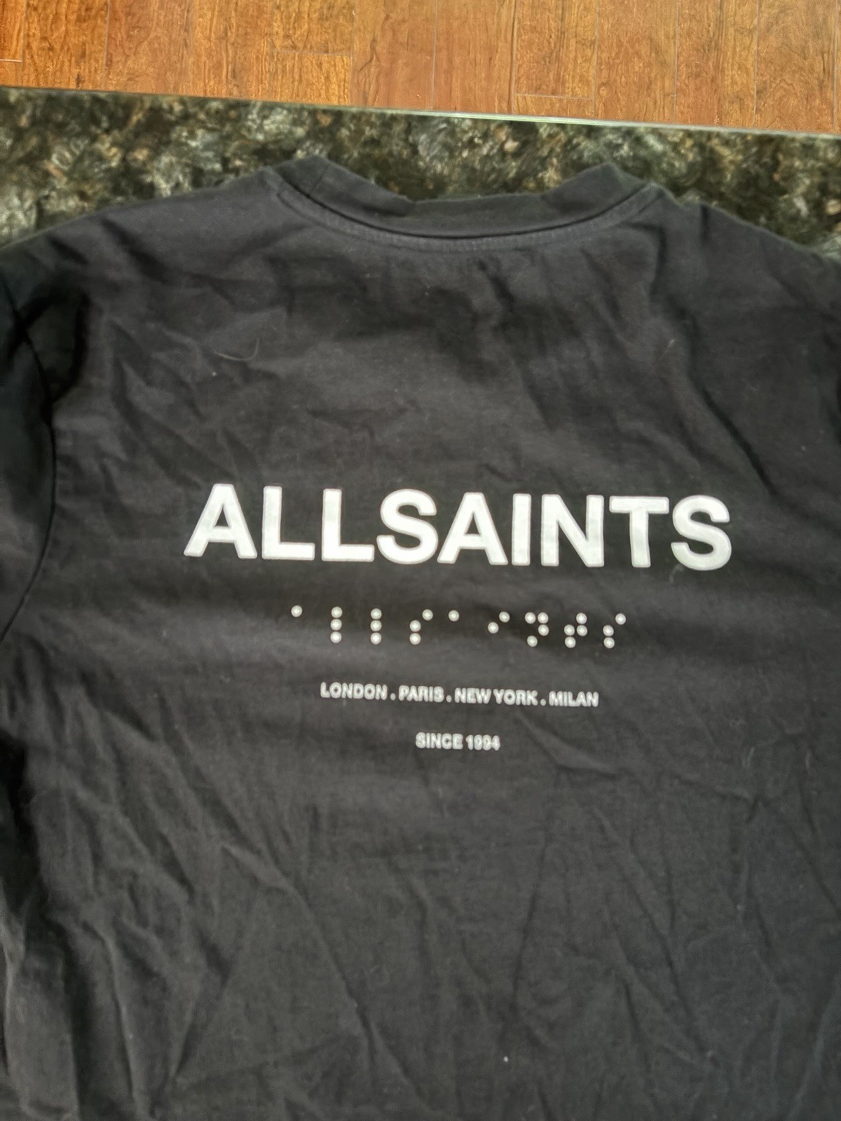 all saints black t shirt Xsmall gallery