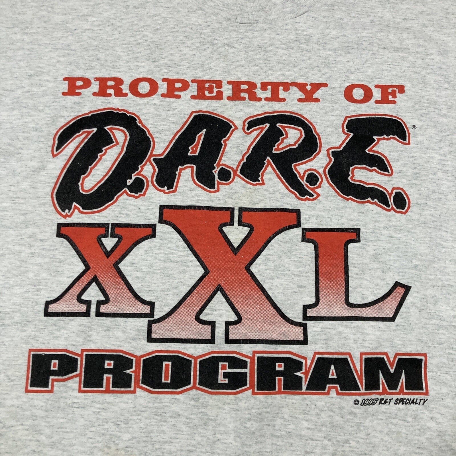Dare Shirt XL 90s 00s Y2k Resist Drugs Alcohol Abuse USA Anti Drug Program Tee gallery