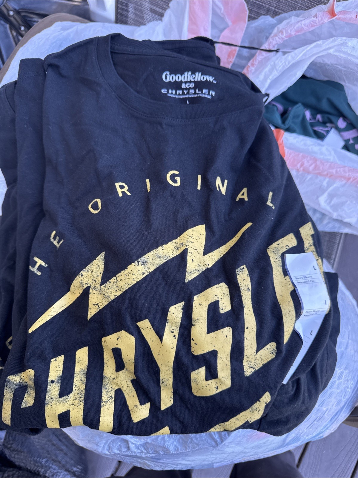 The Original Chrysler Quality Motor Parts Crew Neck T-Shirt Men’s Sz: L NWT A3 gallery