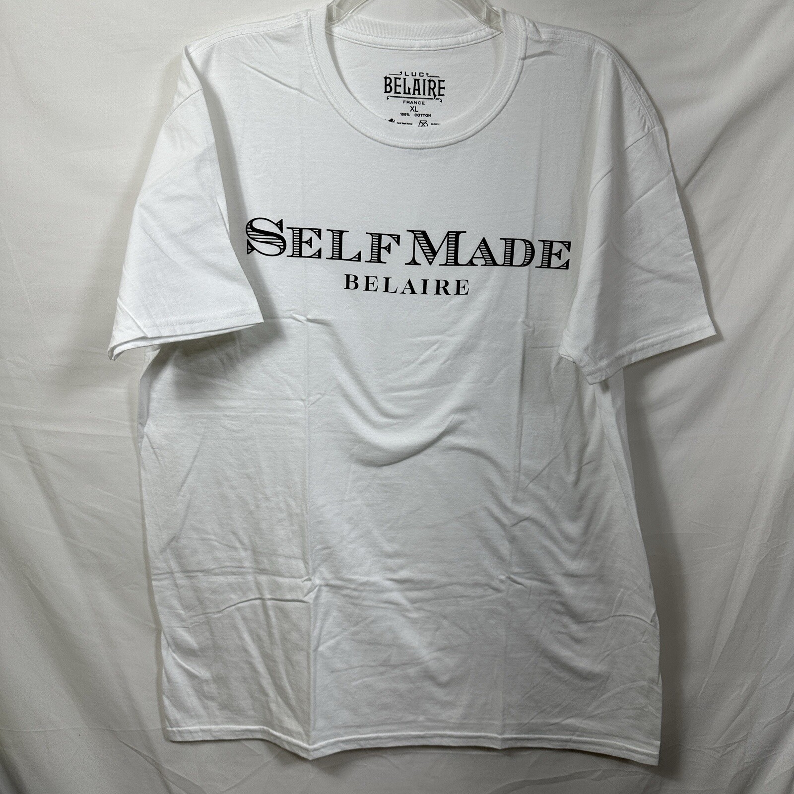 Luc Belaire T-Shirt XL France Self Made White Wine Tee NEW Rick Ross Lil Wayne gallery