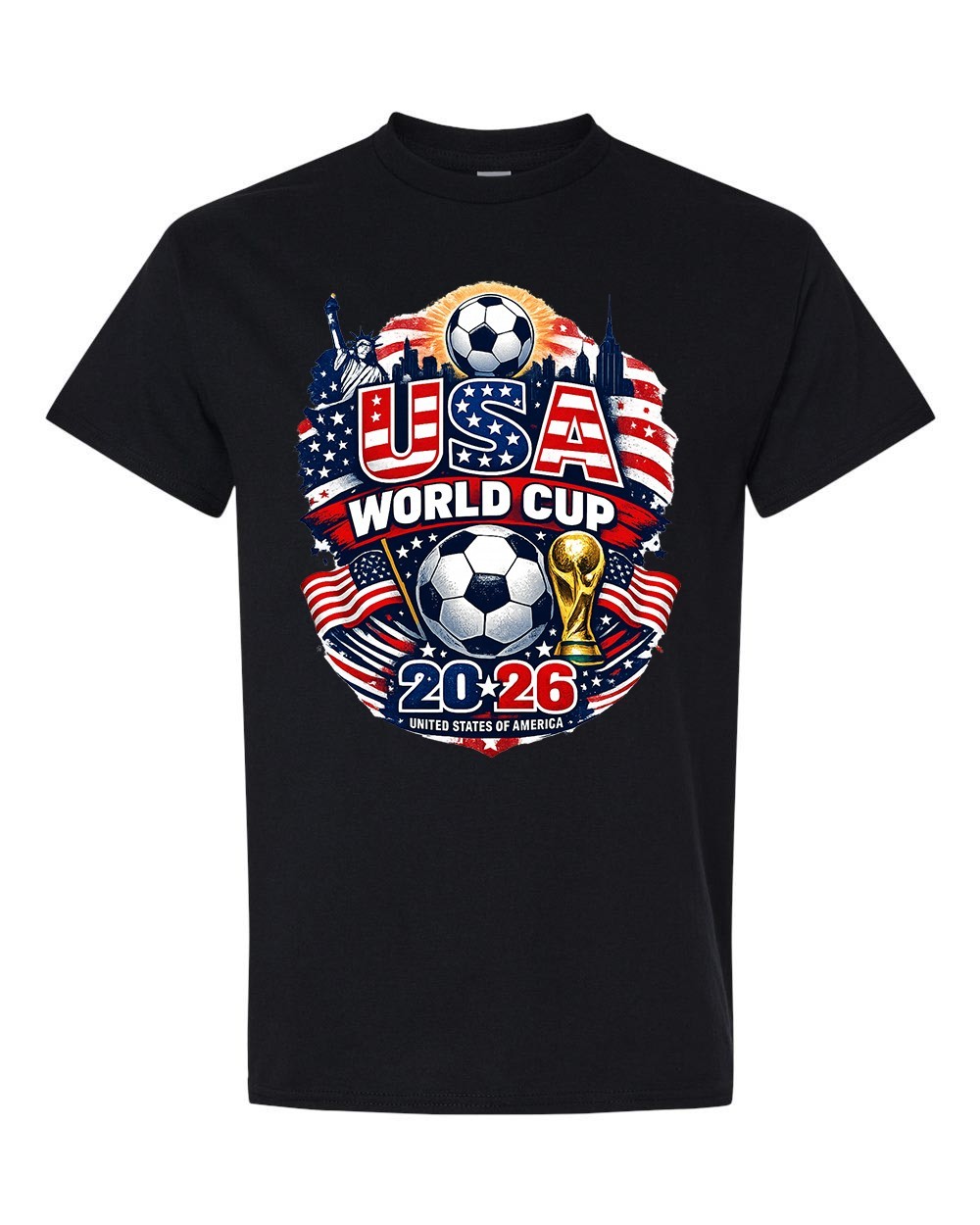 USA Soccer 2026 World Cup Style Unisex T-Shirt German Fan Shirt Football gallery