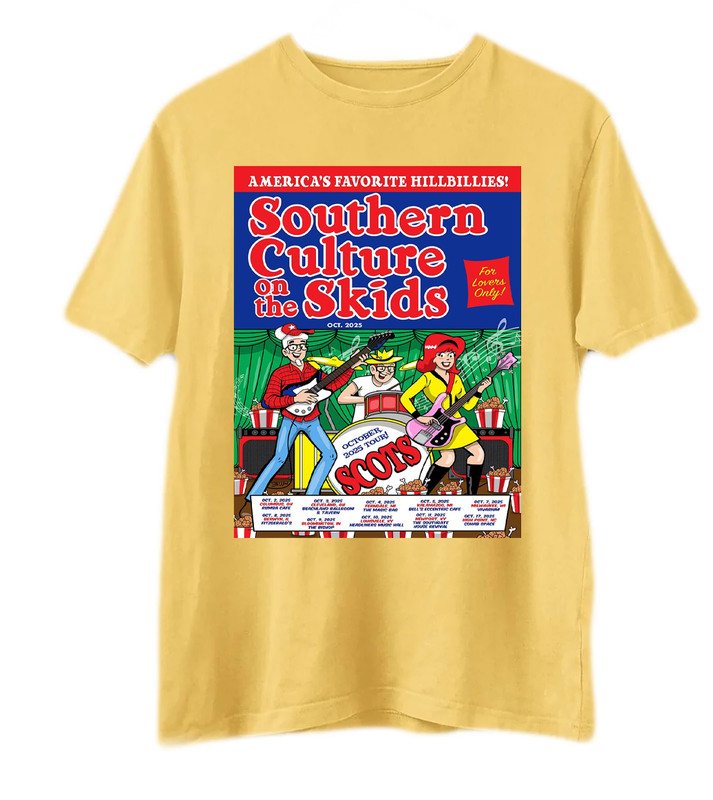 Southern Culture On The Skids New Tour T-shirt Full Size S to 5XL MD1283