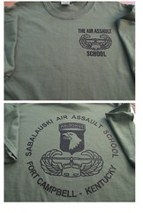 AIR ASSAULT 101 Airborne School SABALAUSKI T-Shirt Large Ft Campbell Kentucky US