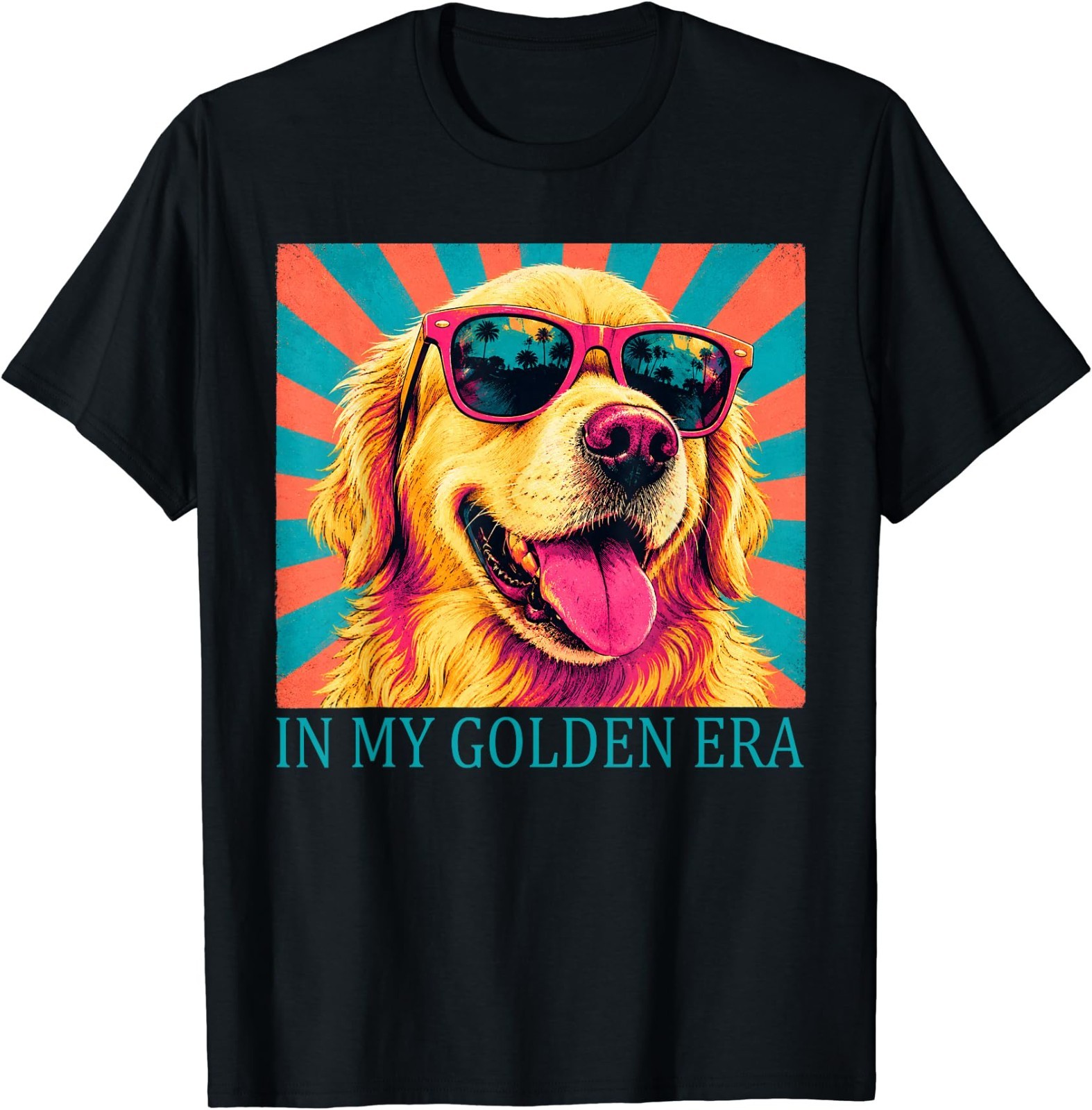 Funny in My Golden Retriever Era Cool Dog Mom Graphic T-Shirt gallery
