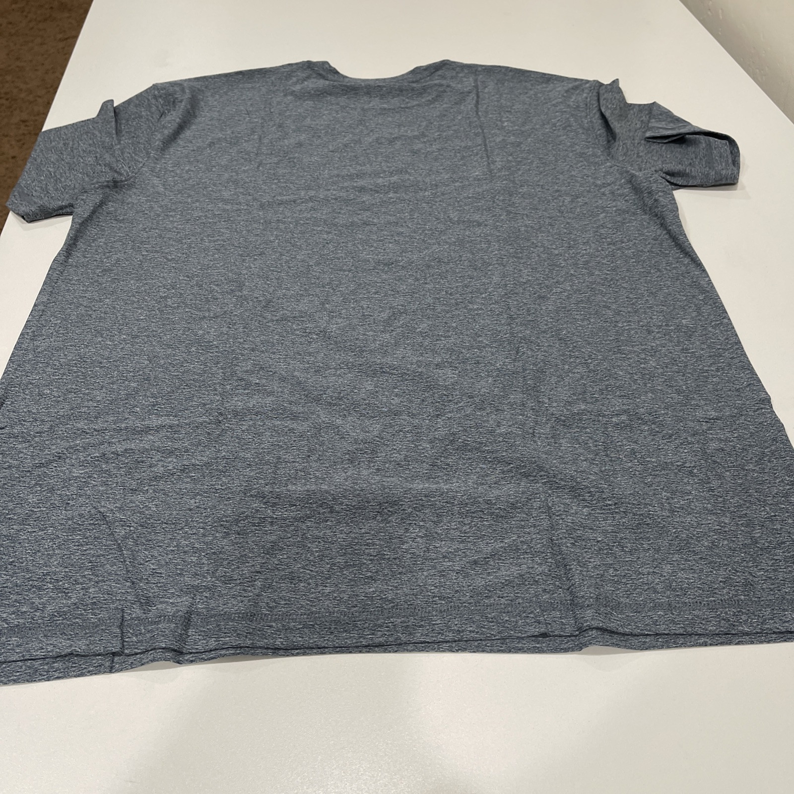 True Classic Crew Neck Short Sleeve Active T-shirt Heather Navy XL gallery