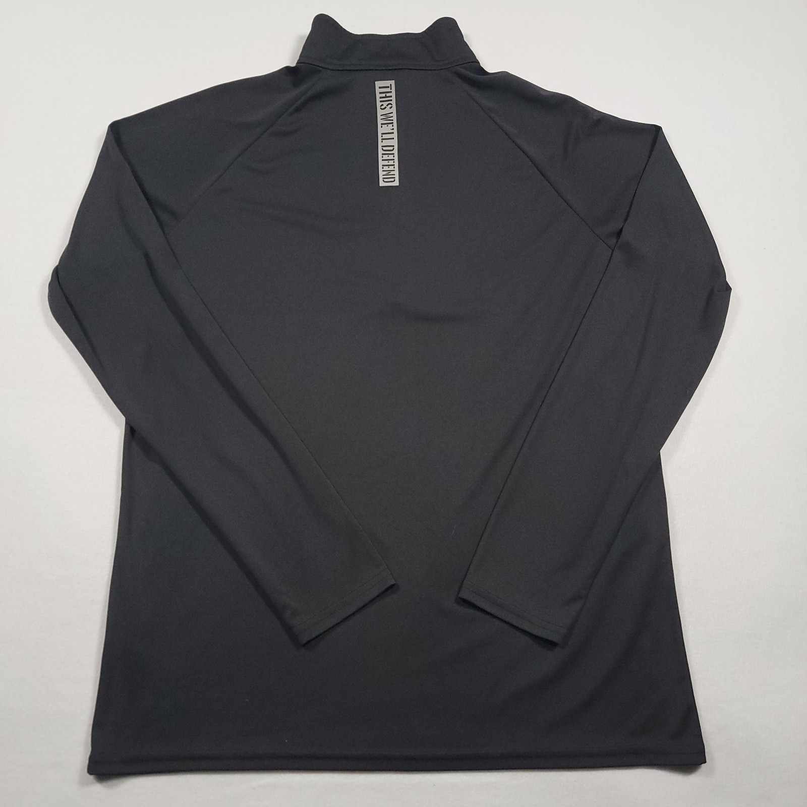 Grunt Style Men 1/4 Zip Pullover Large Black Long Sleeve Tactical Shirt gallery